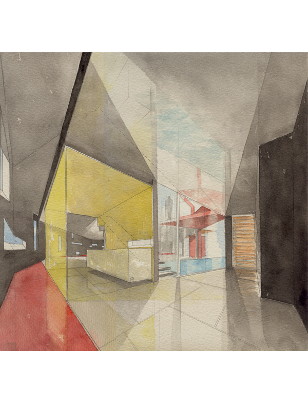 vue depuis l'entrée