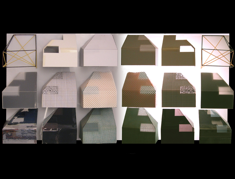 maquettes d'études