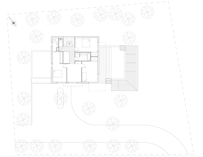 plan étage, phase projet