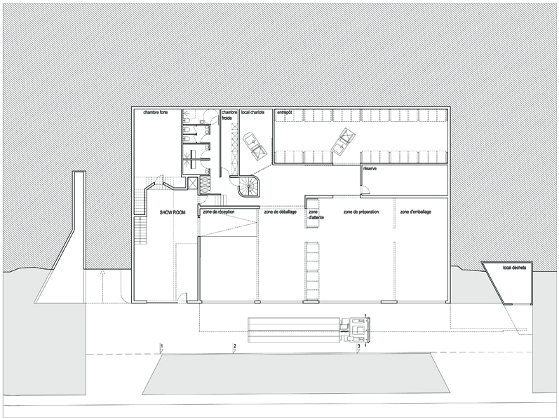 Plan niveau entrepôt