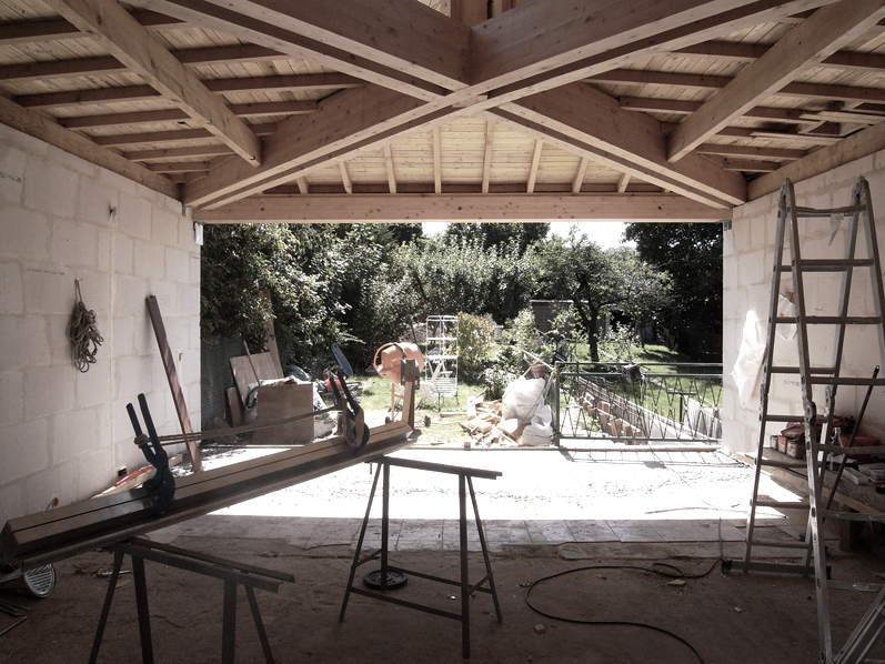 chantier, Juillet 2013