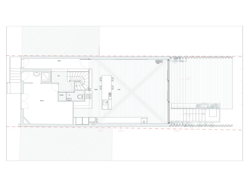 Plan niveau jardin