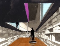 entrée de l'appartement du directeur