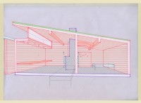Coupe sur atelier/chambre